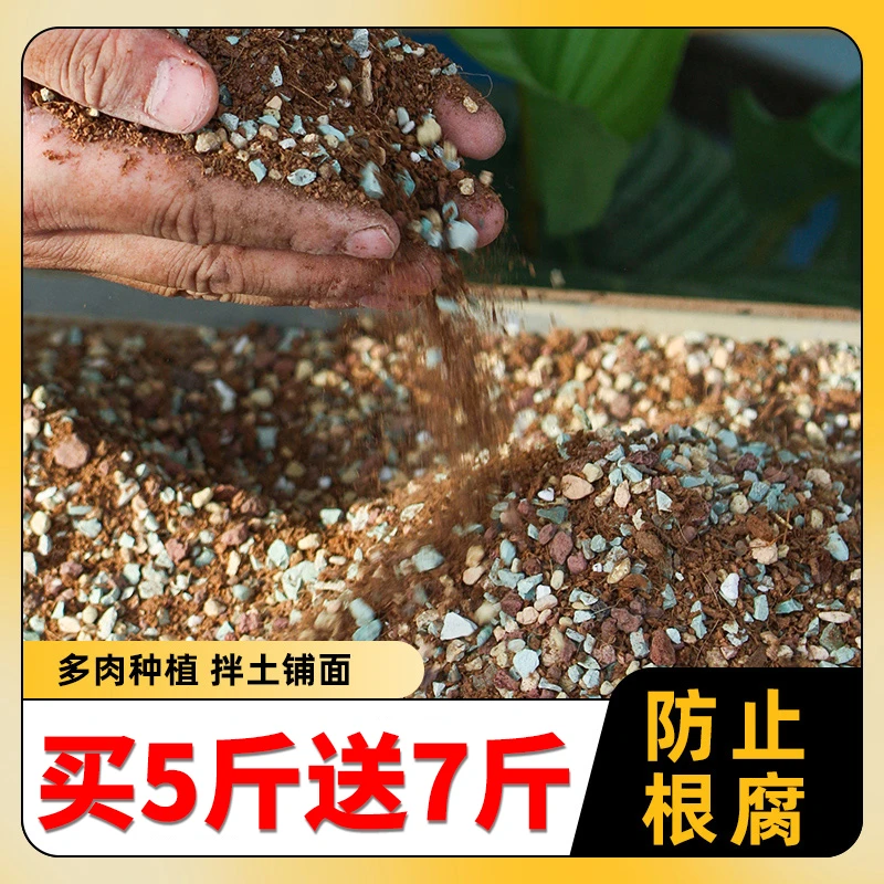 【买五斤送七斤】多肉专用颗粒土种植营养土