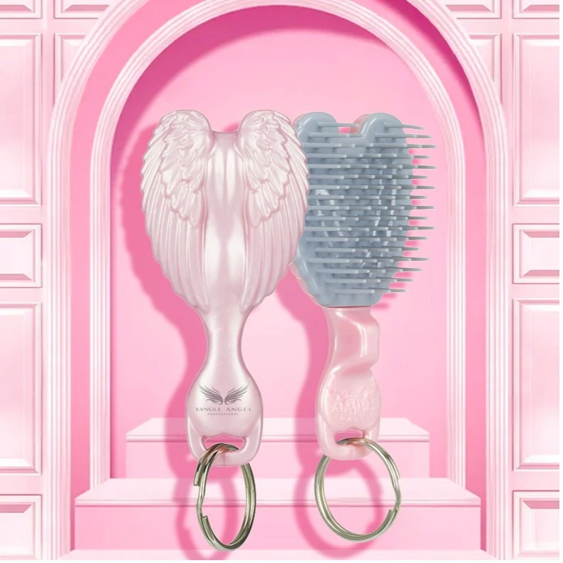 Tangle Angel天使王妃梳子女迷你空气刘海梳随身便携学生便携式