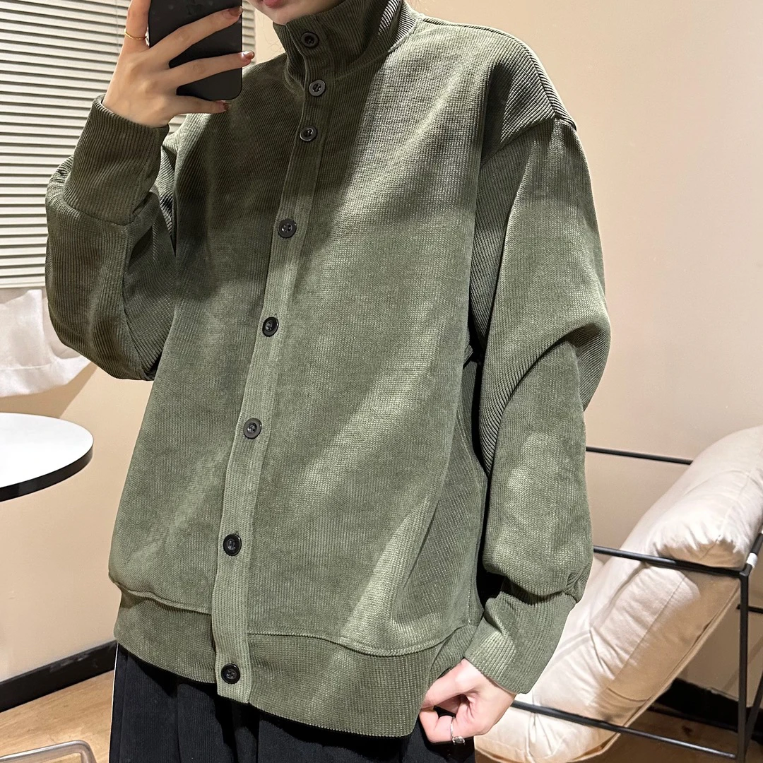 去月球TTM 原创【叶惠美】高定藤棉绒立领休闲外套