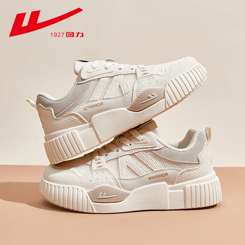 回力女鞋小白鞋女2024新款爆款夏季透气薄款百搭网面运动板鞋子女