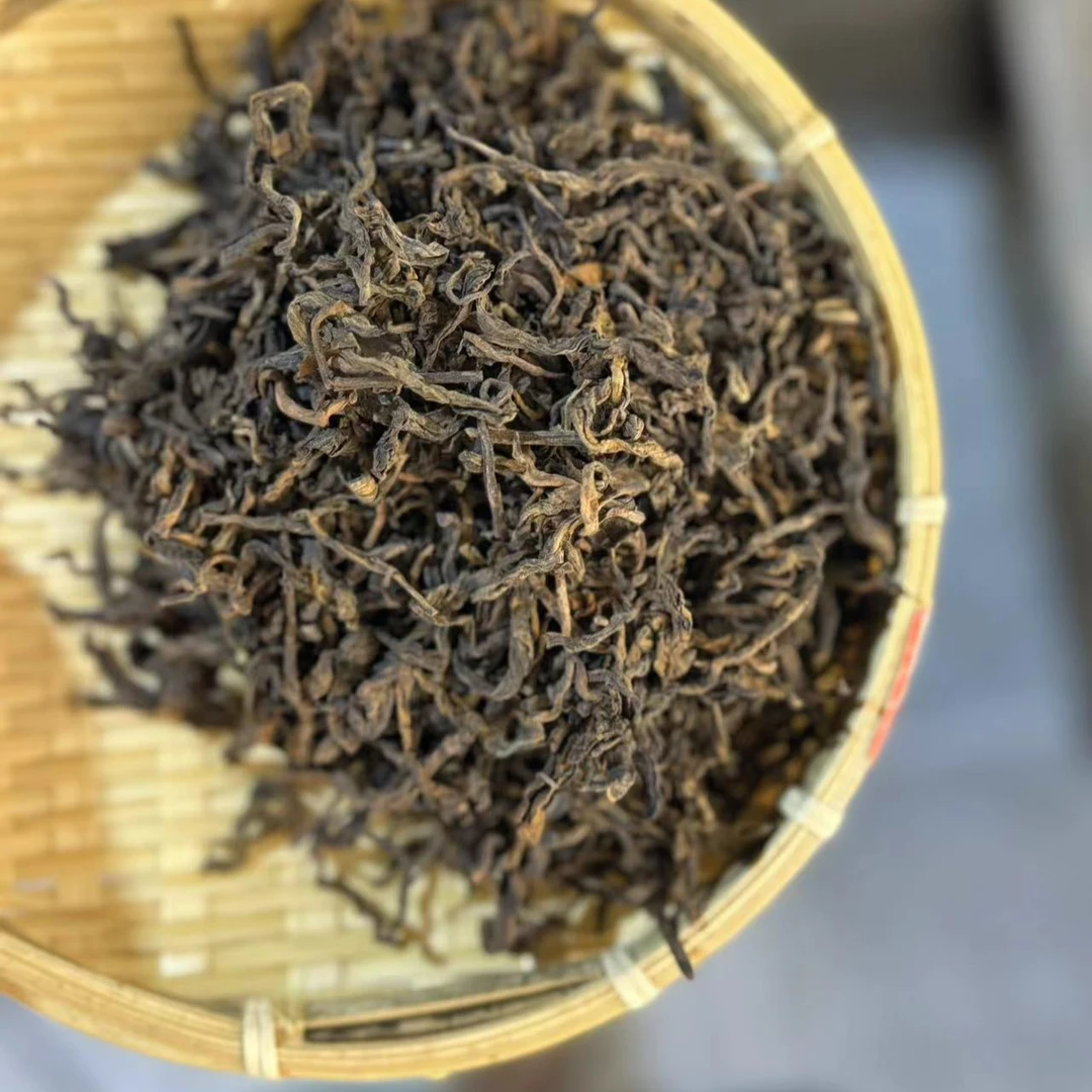 【那罕熟散茶】23年头春古树（离地小框窝堆发酵）普洱熟茶