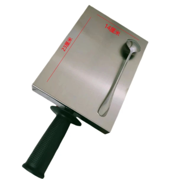 福鼎肉片的工具温州瘦肉丸刮板工具304加厚不锈钢瘦肉丸工具刮板