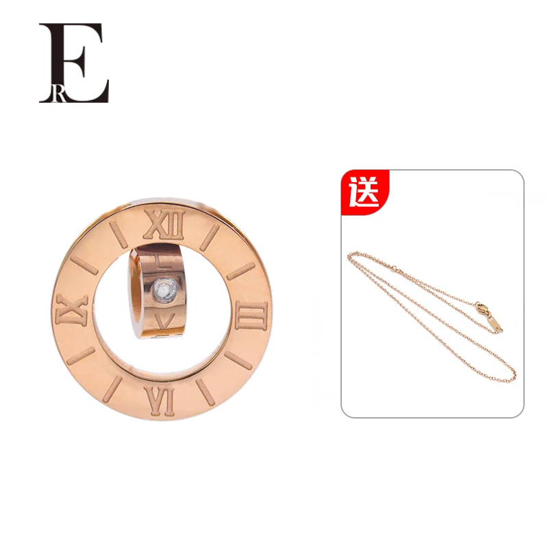 ER珠宝I Diamond-罗马时刻系列天然钻石项链南非钻石国检证书认证