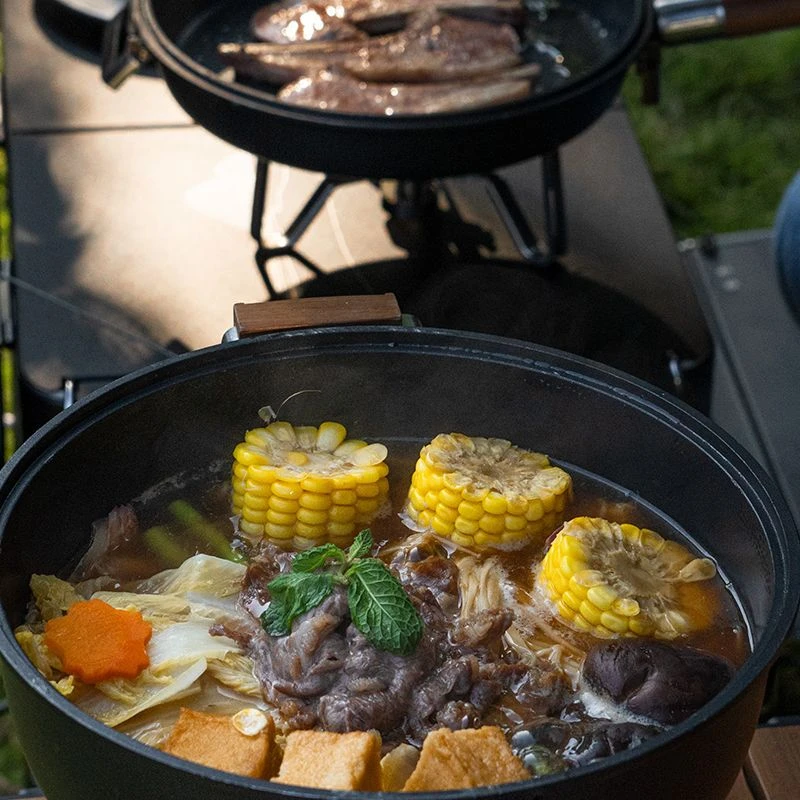 FIRE-MAPLE/火枫火枫山宴铸铝多功能露营不粘锅套锅户外微压锅