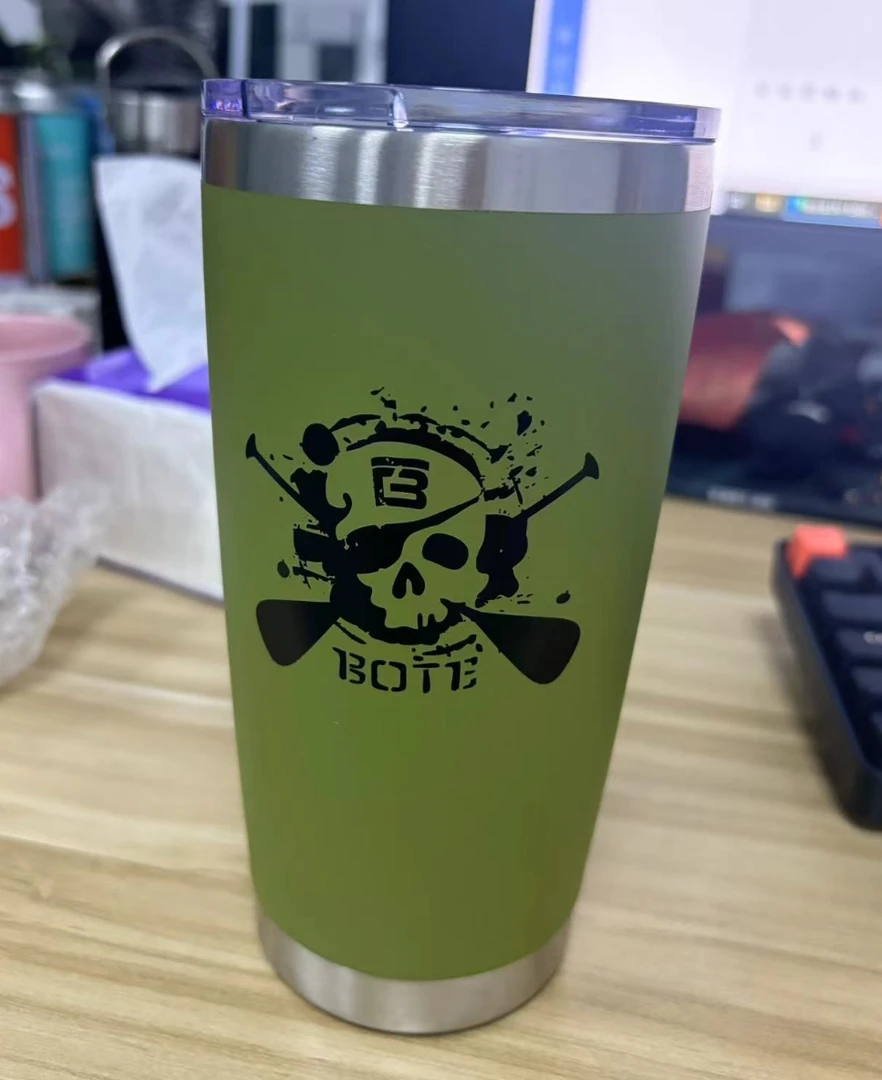 BOTE大容量不锈钢保温杯精致带盖喝水大肚杯子便携