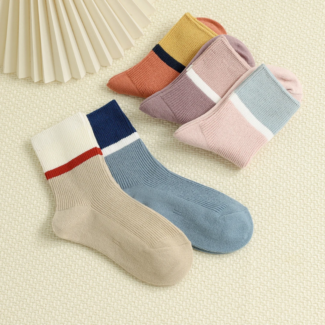 【元素哥推荐】儿童袜五色