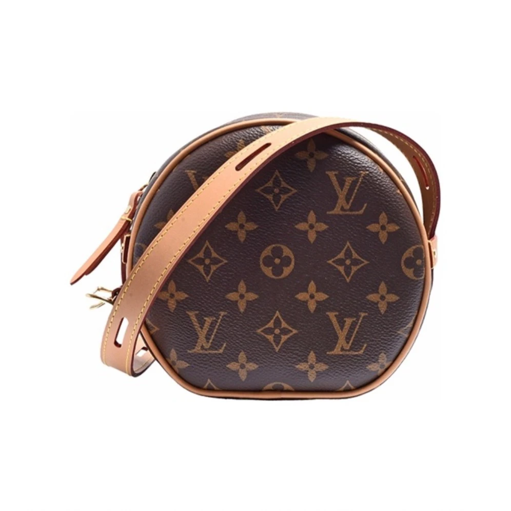 95新 LouisVuitton/路易威登 老花小软饼小圆饼单肩斜挎包98新