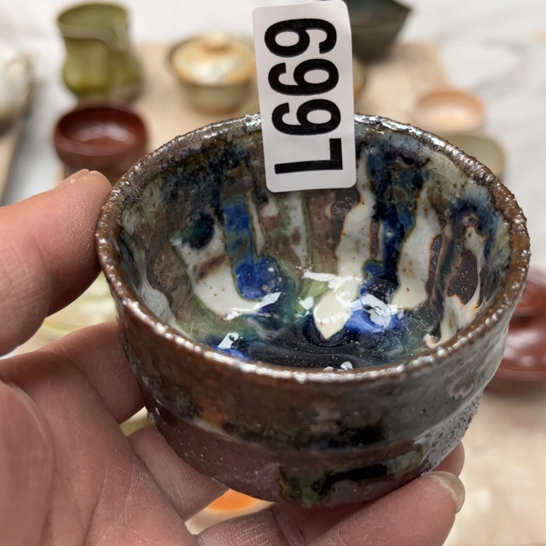 白泥茶杯一*陶瓷艺术品