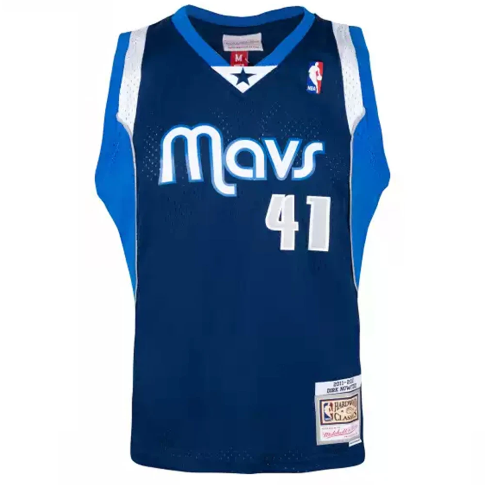 Mitchell&Ness-11-12赛季独行侠诺维斯基41号客场复古球衣