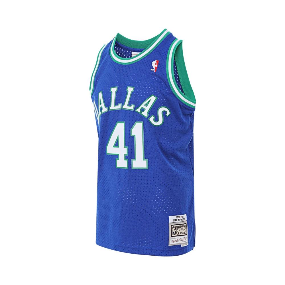 Mitchell&Ness-独行侠诺维茨基复古球衣98-99赛季SW球衣