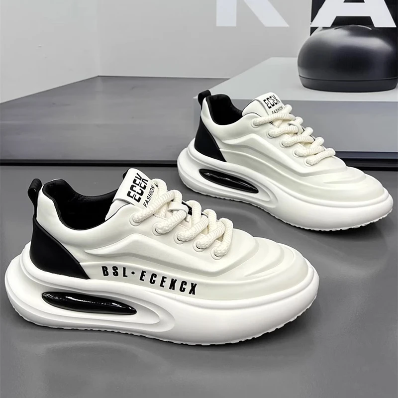 2023秋季新款韩版男士鞋子男款软底运动休闲潮鞋网红潮牌老爹鞋男
