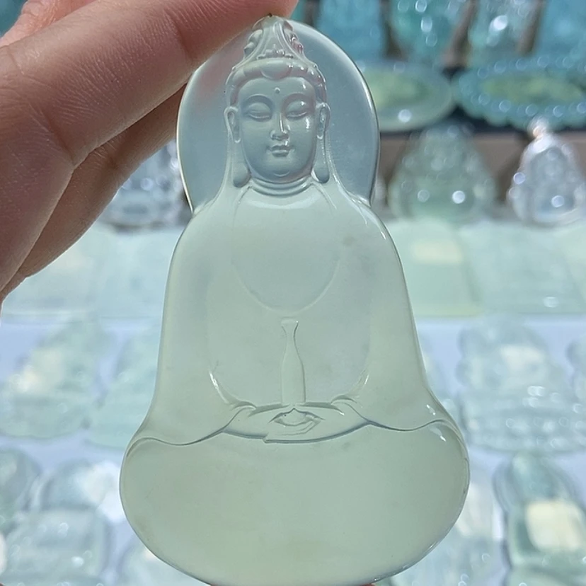 【闪购商品】定制岫玉吊坠未镶嵌哥**空