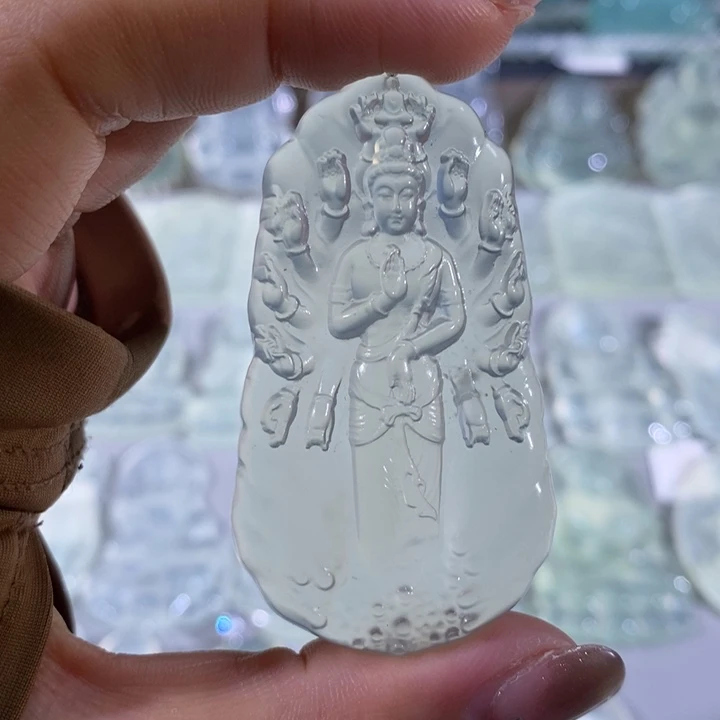 岫玉吊坠未镶嵌吊坠