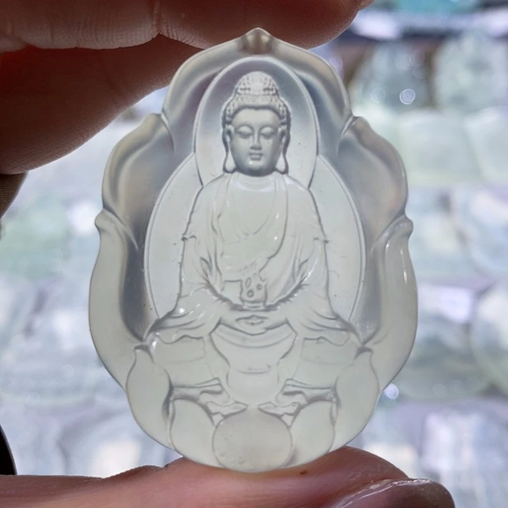 岫玉吊坠未镶嵌吊坠