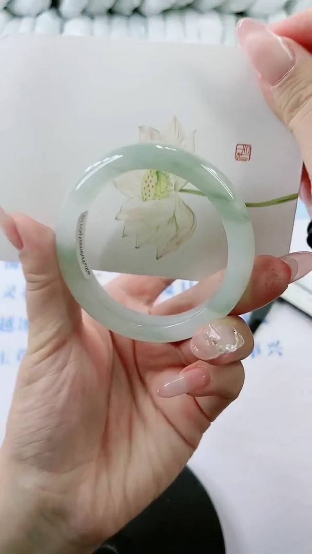 【闪购商品】石英质玉手镯未镶嵌0698589959-52
