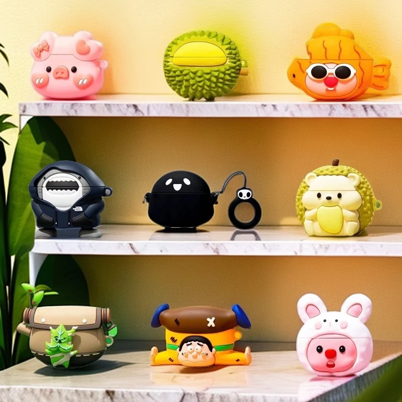 创意华强北五代无线耳机壳保护套airpods1/2代耳机pro2保护壳3代