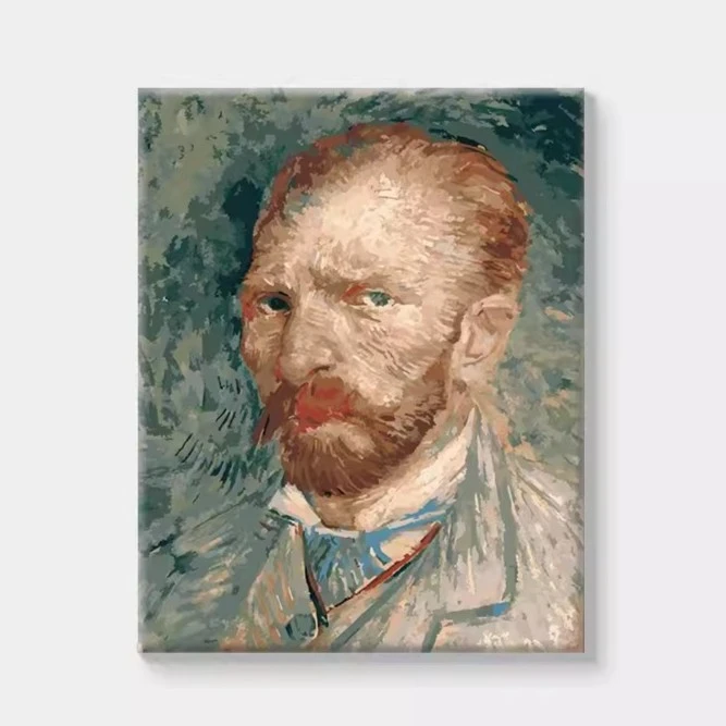 （云端）梵高系列diy数字油画客厅手绘抽象画装饰画油彩填色手工