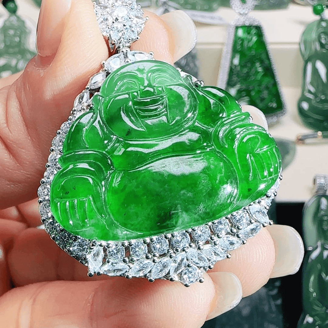 【闪购商品】翡翠颈饰银S925镶嵌