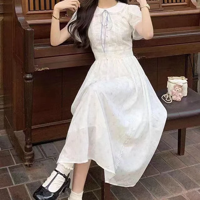 M【401-500】连衣裙显瘦气质复古