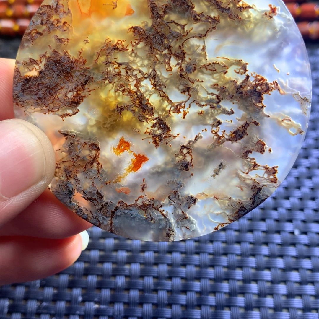 玛瑙/玉髓颈饰未镶嵌大**然