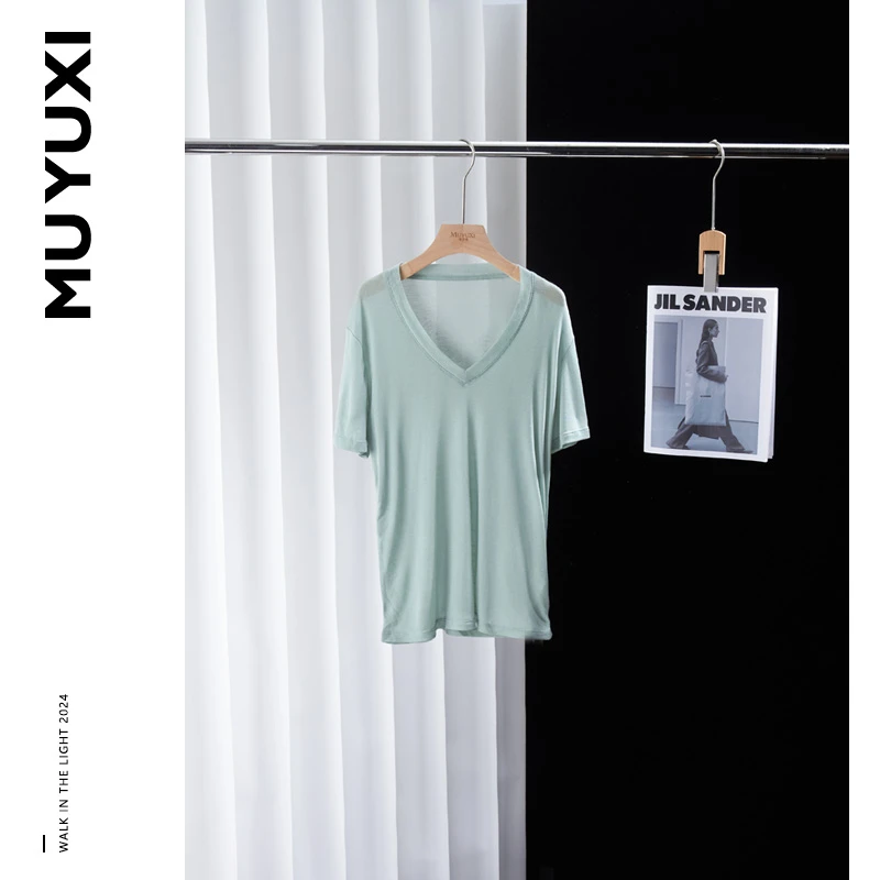 MUYUXI  2024秋季新款宽松女装百搭上衣2 TM（TJ201-TJ280)