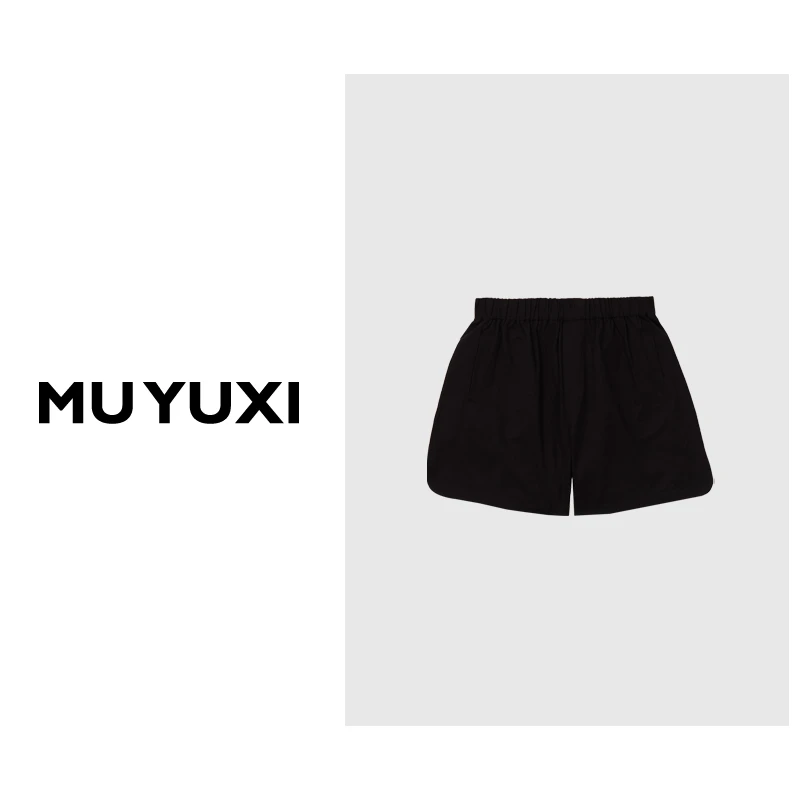 MUYUXI  2024夏季新款休闲百搭舒适高腰休闲百搭短裤 HH250