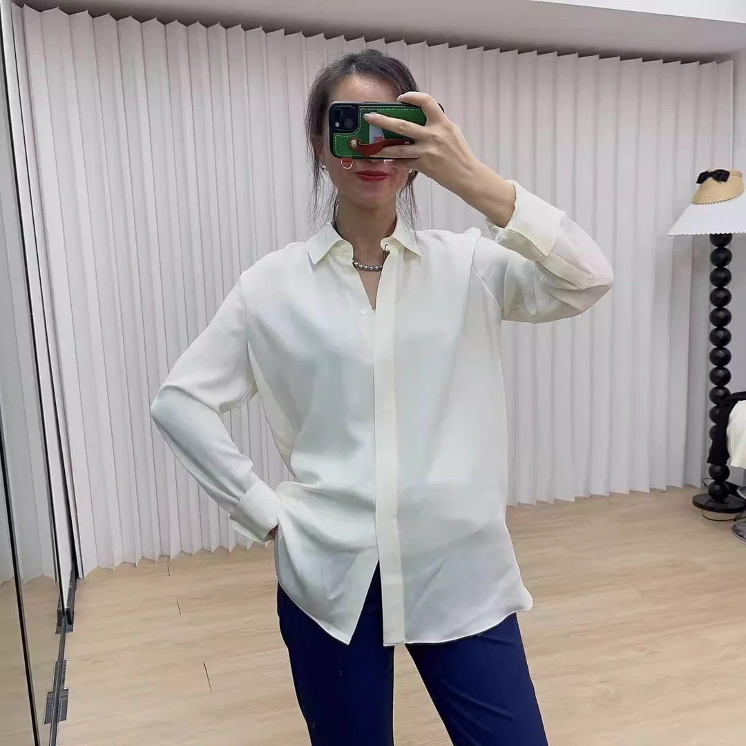 THEORY【专柜价1950元 】CLASSIC MENSWEAR真丝长袖衬衫L0702534