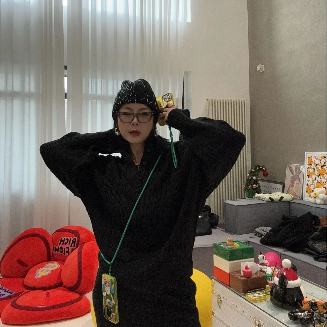 RIRV时髦-"Old Money"长袖毛衣