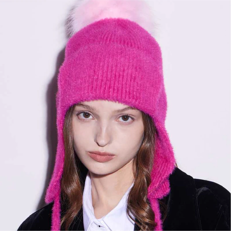 imagine6-大毛球护耳雷锋帽