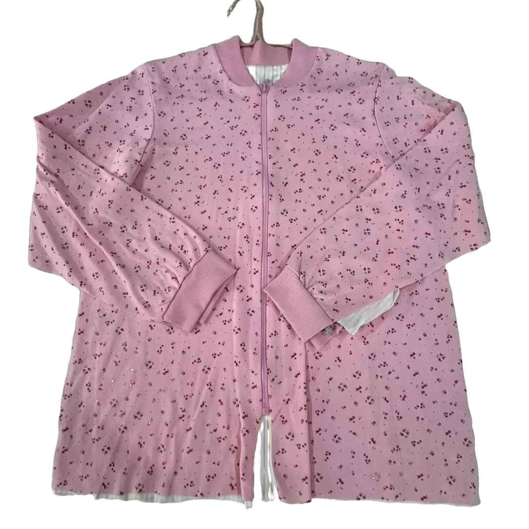 中大童冬季纯棉印花半成品棉袄片