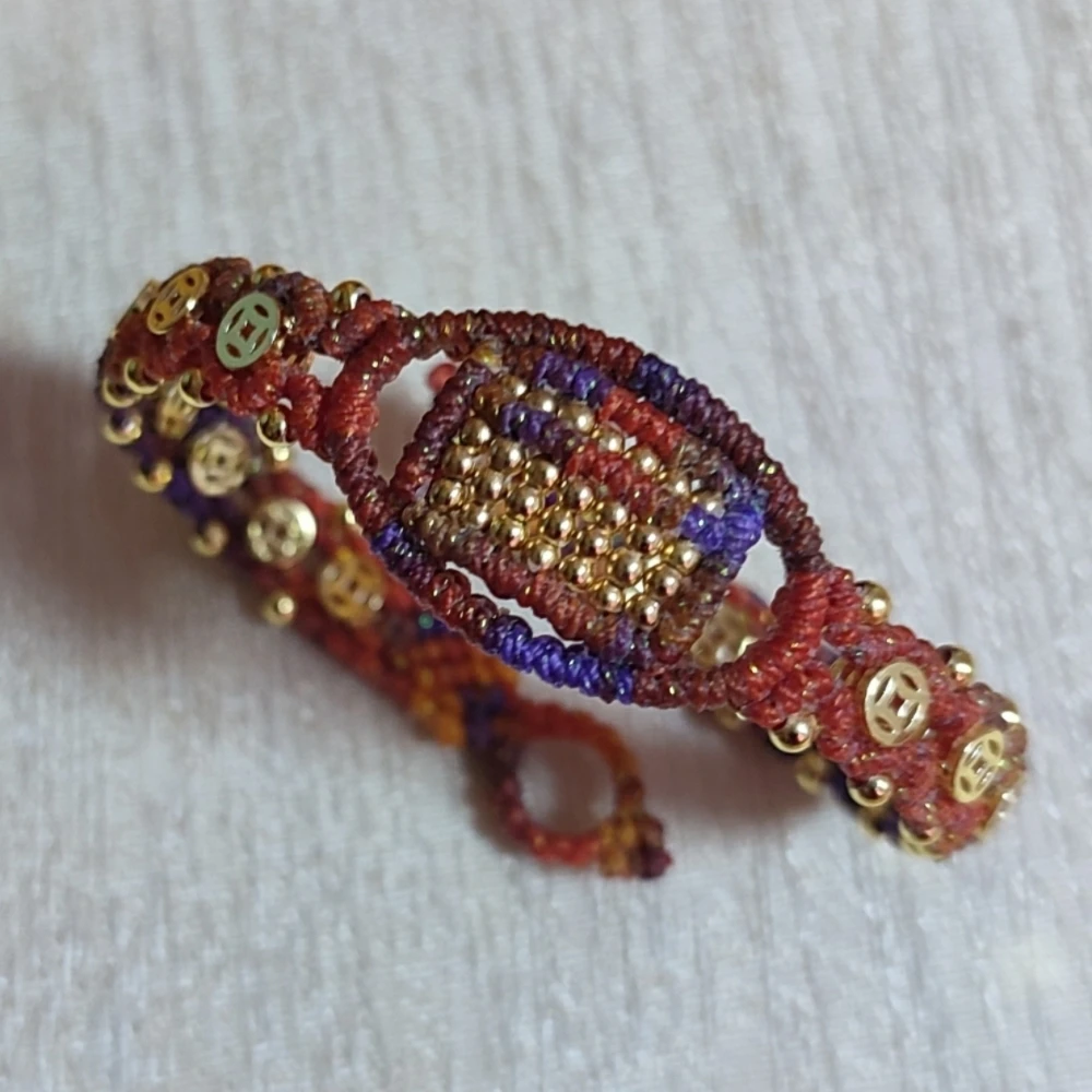 钱多多小算盘手绳编织教程