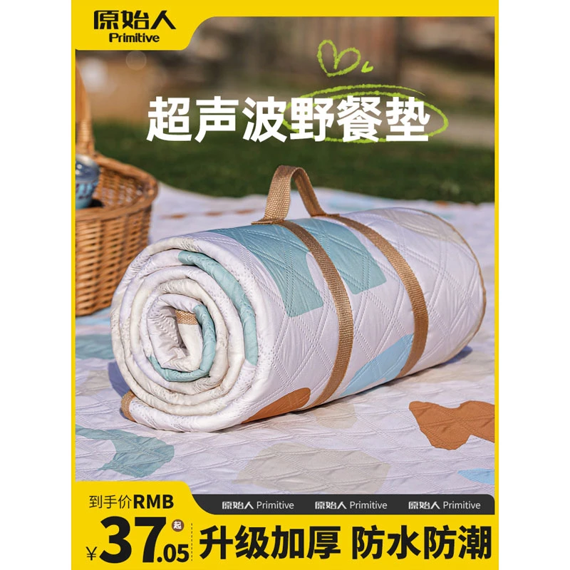 户外露营加厚地垫便携防水帐篷沙滩垫草坪坐垫