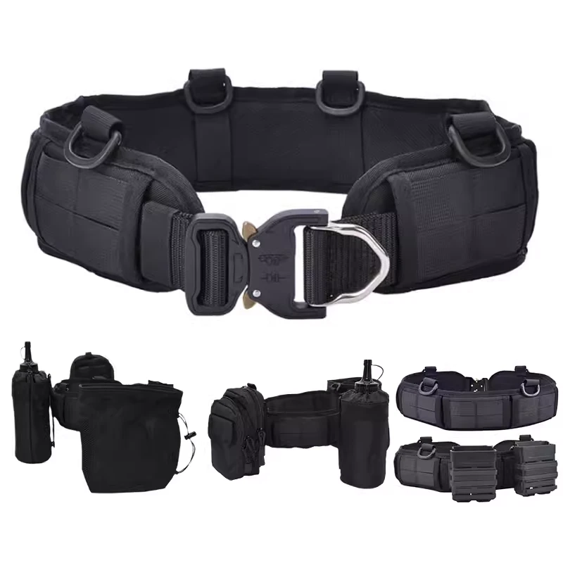 兵隼户外molle战术腰封军迷CS下场快拔竞技腰带腰包腰封附件包男