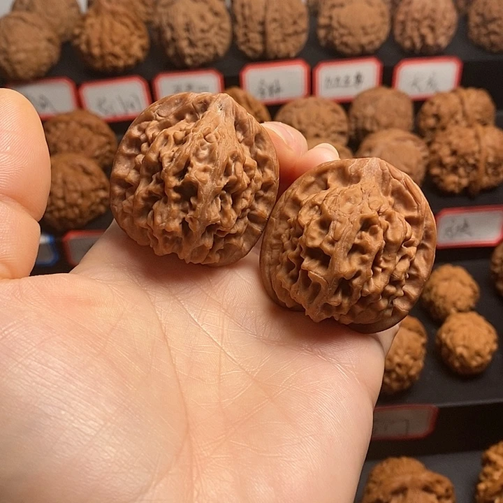 文玩核桃把件天地41全品