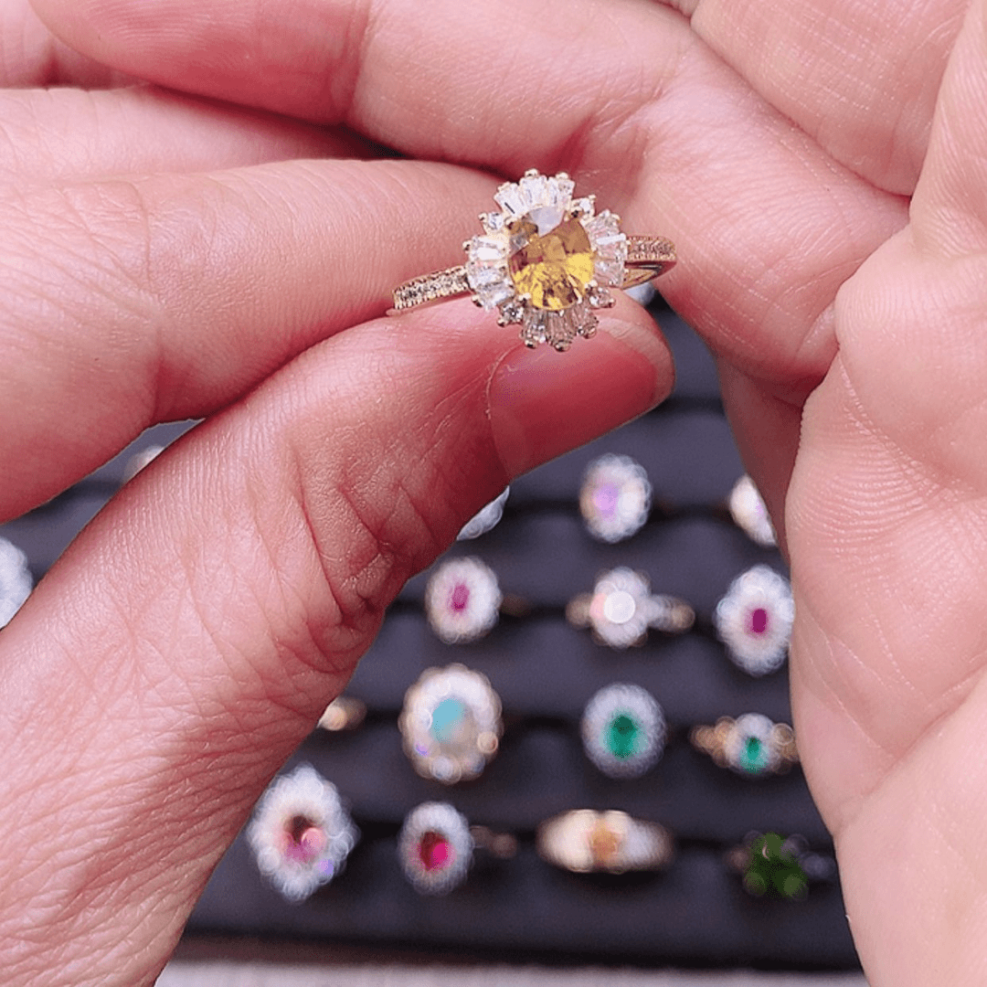 【闪购商品】蓝宝石戒指银S925镶嵌