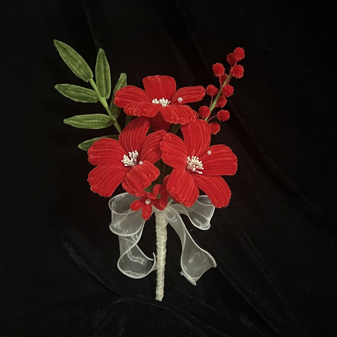 扭扭棒成品领证结婚手捧花纯手工制作DIY送礼物闺蜜老婆