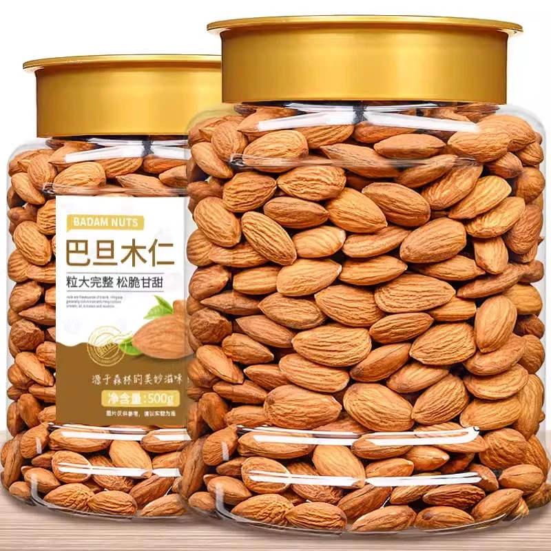 【新货】巴旦木仁大杏仁坚果罐装手剥巴坦木扁桃仁袋装干货零食M