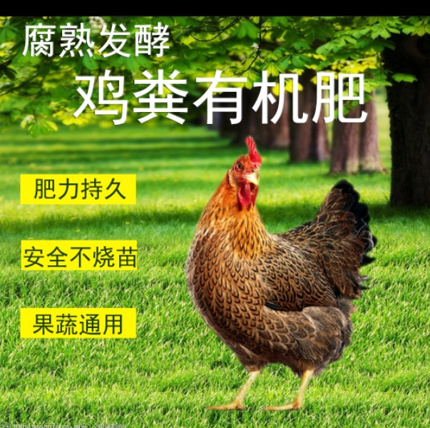 鸡粪发酵养花种菜肥力好通用持久5斤营养促进生长元素