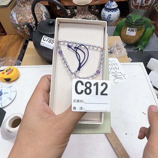 瓷片瓷器摆件工艺品摆件666