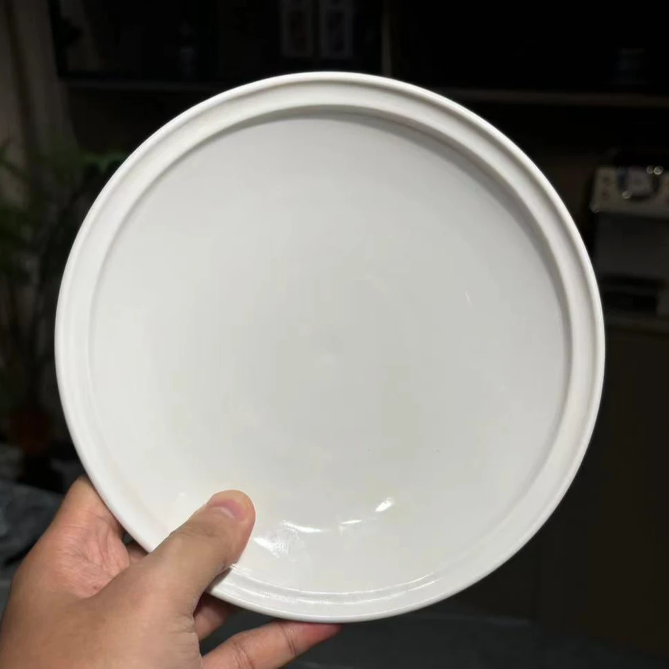 【一亨骨碟】德化白瓷幻想家吐骨碟甜品盘浅汤盘轻奢民宿酒店专用