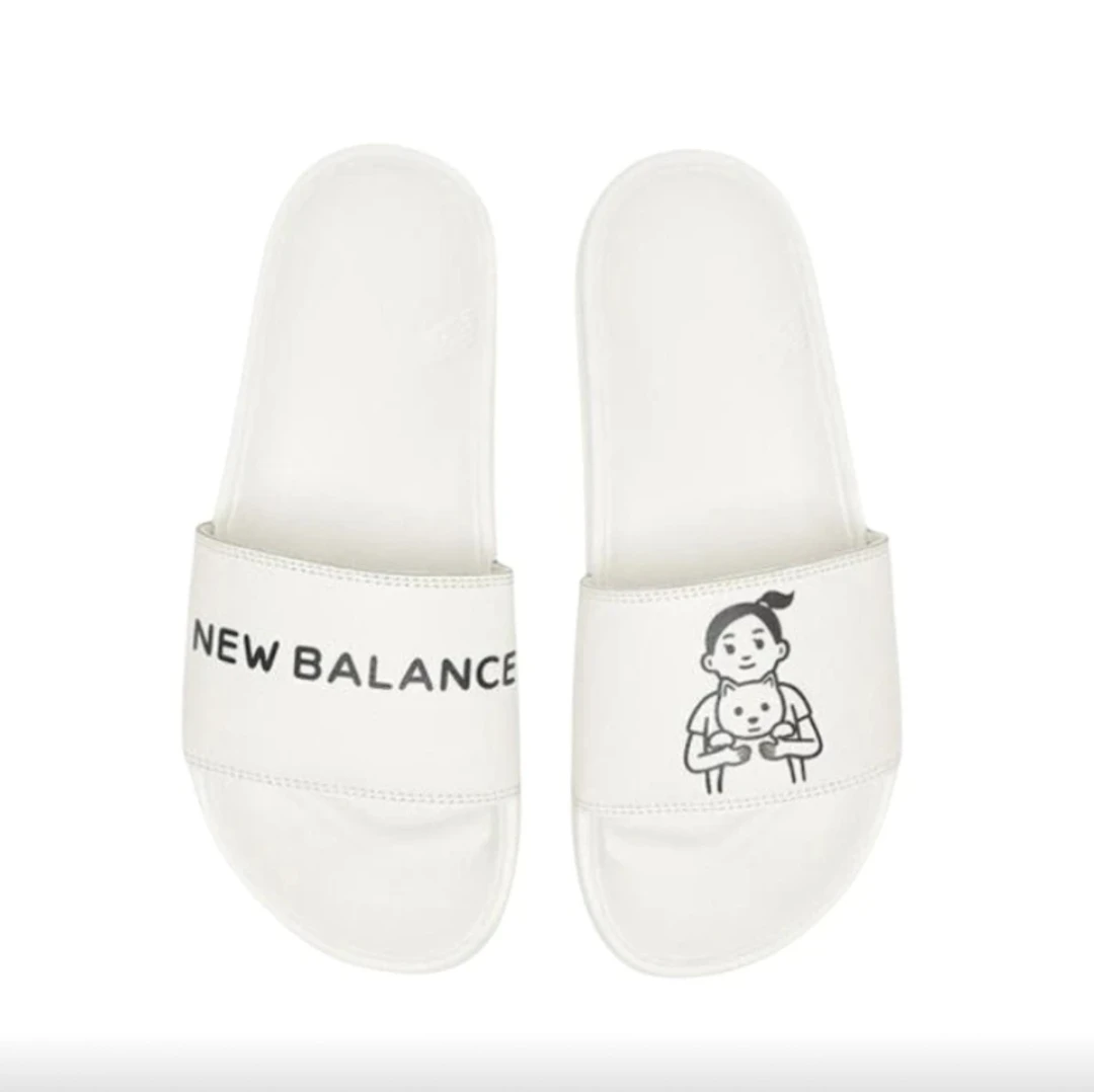 New Balance SMF200 舒适轻便 防滑耐磨 橡胶底 拖鞋
