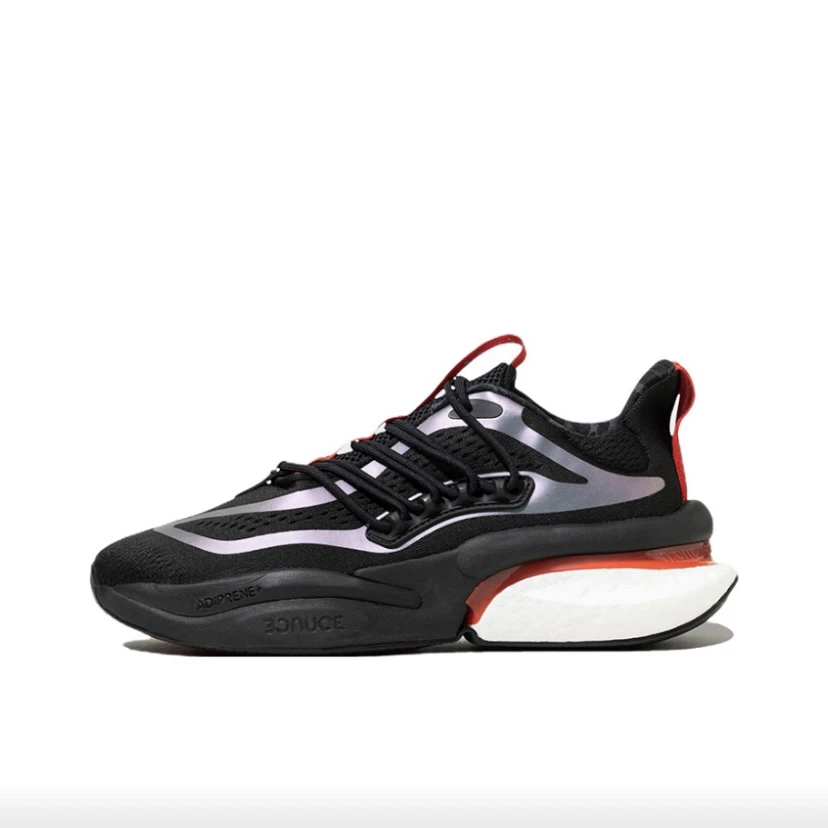 145 adidas AlphaBoost V1舒适轻便缓震回弹防滑耐磨跑鞋IE4218