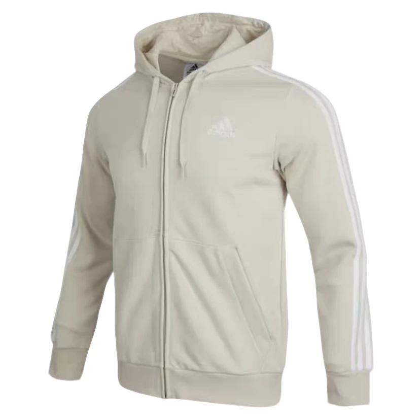 adidas阿迪达斯男子运动训练休闲连帽夹克外套HL2260