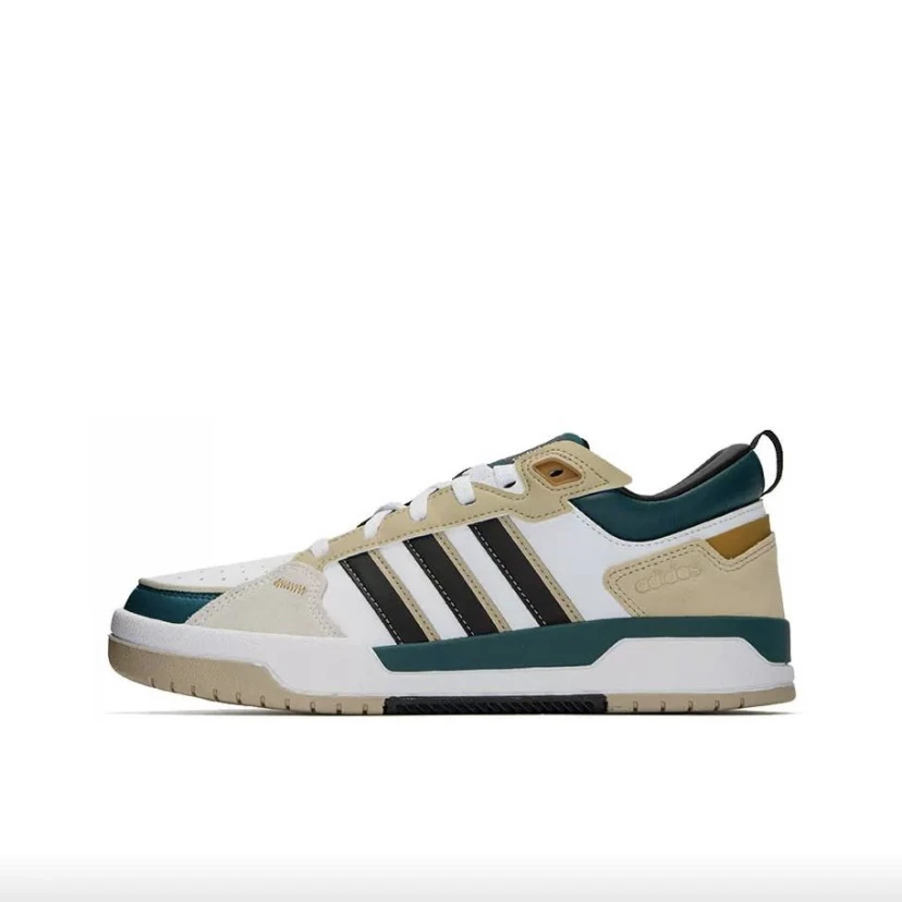 49 adidas Neo 100DB 休闲 舒适轻便 复古 透气 耐磨 板鞋GX7145