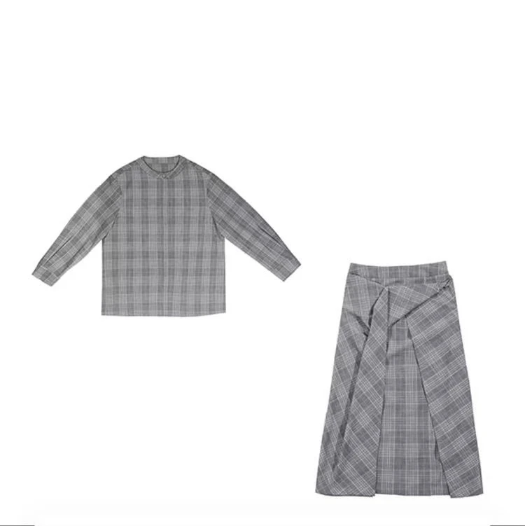 2023AW 格子调性设计感套装