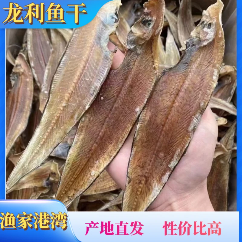 （龙利鱼干）海南渔民捕捞新鲜上岸淡盐晾晒