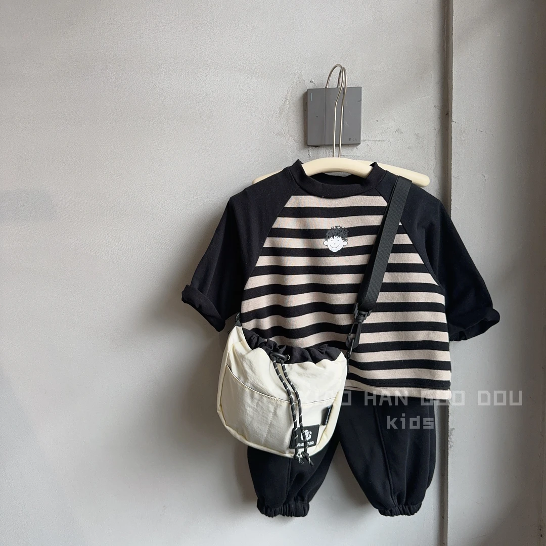 儿童韩版秋季新款加厚打底衫T恤