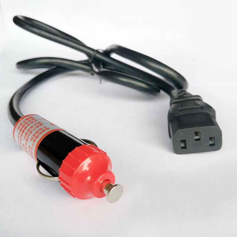 博爱思车载电饭煲12V/24V配套点烟器电源线加长接驳线夹子线