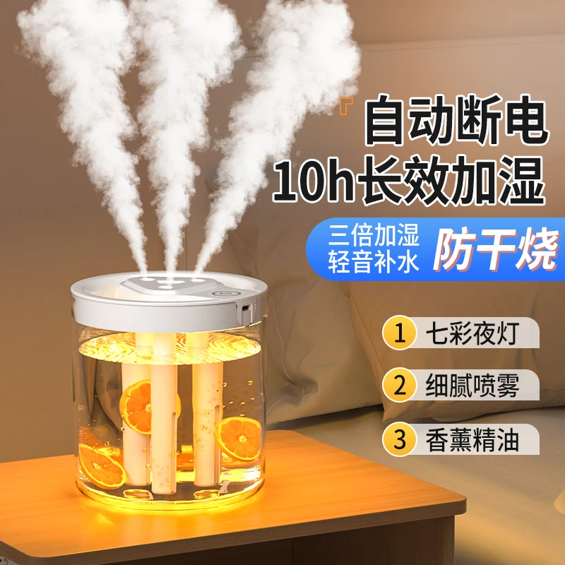 加湿器家用空气加湿器补水静音香薰机卧室办公断电小型宿舍加湿器
