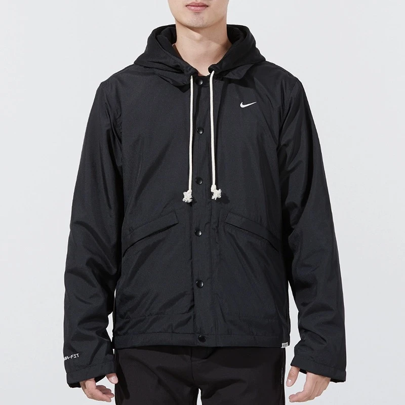 耐克/Nike男子冬季加绒保暖运动休闲训练梭织茄克外套DA6858-010